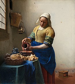 Vaches vieux Vermeer Laitière